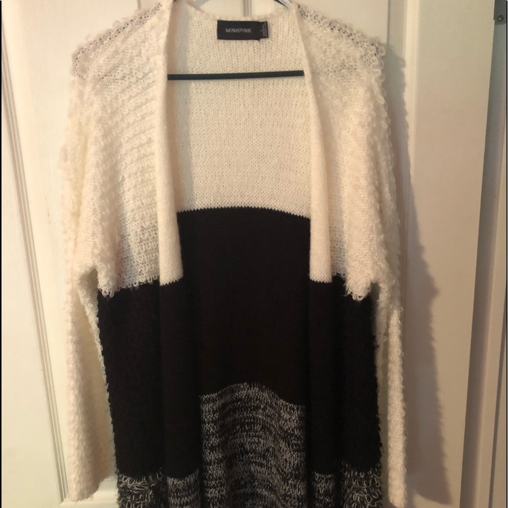 BNWOT. Fuzzy cardigan